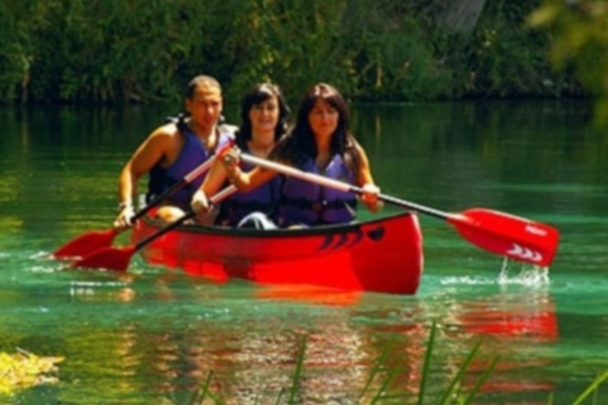 Canoeing the Tirino River